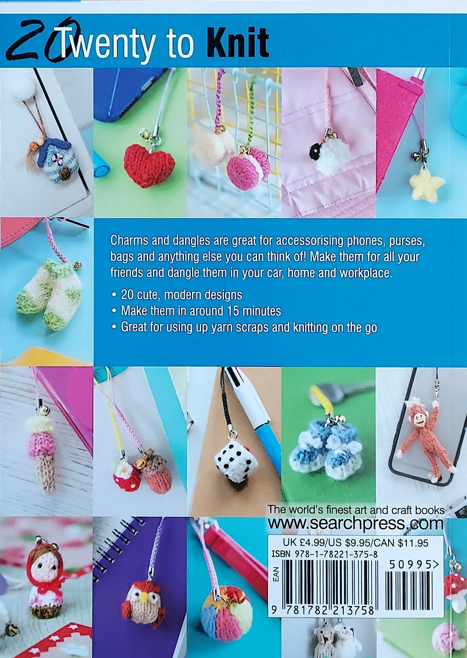 20 to Knit - Mini Knitted Charms Pattern Book