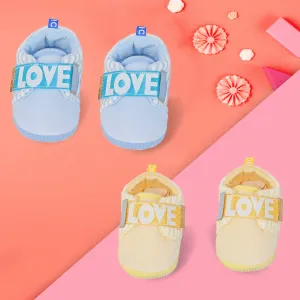 All About Love Yellow And Blue 2 Pk Booties