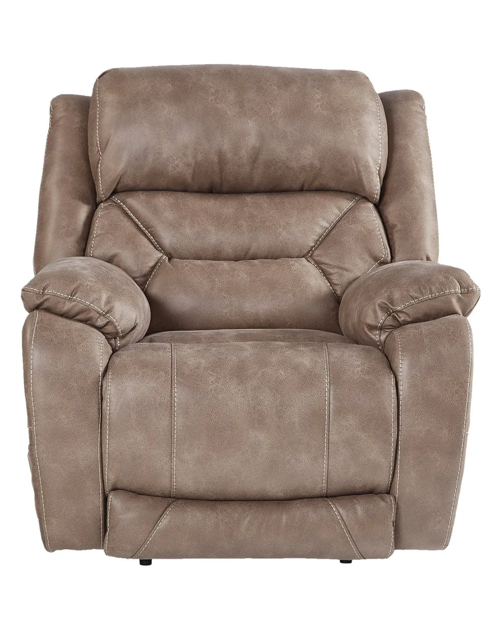 Desert Mushroom Power Recliner with Lumbar