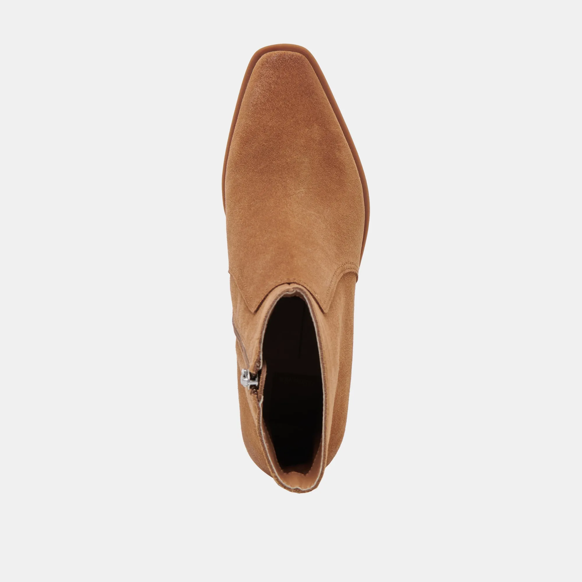 FAHARI H2O WIDE BOOTIES BROWN SUEDE