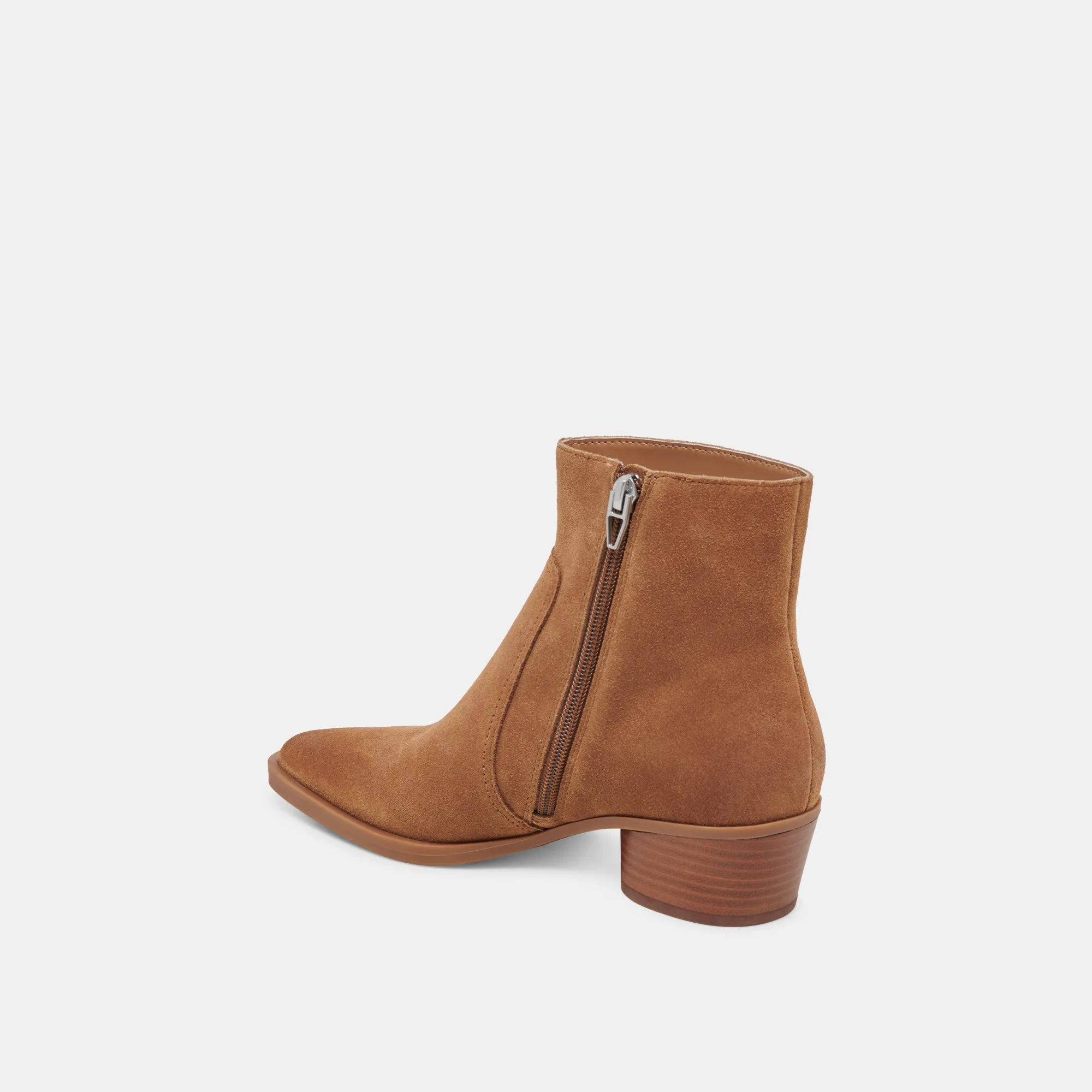 FAHARI H2O WIDE BOOTIES BROWN SUEDE