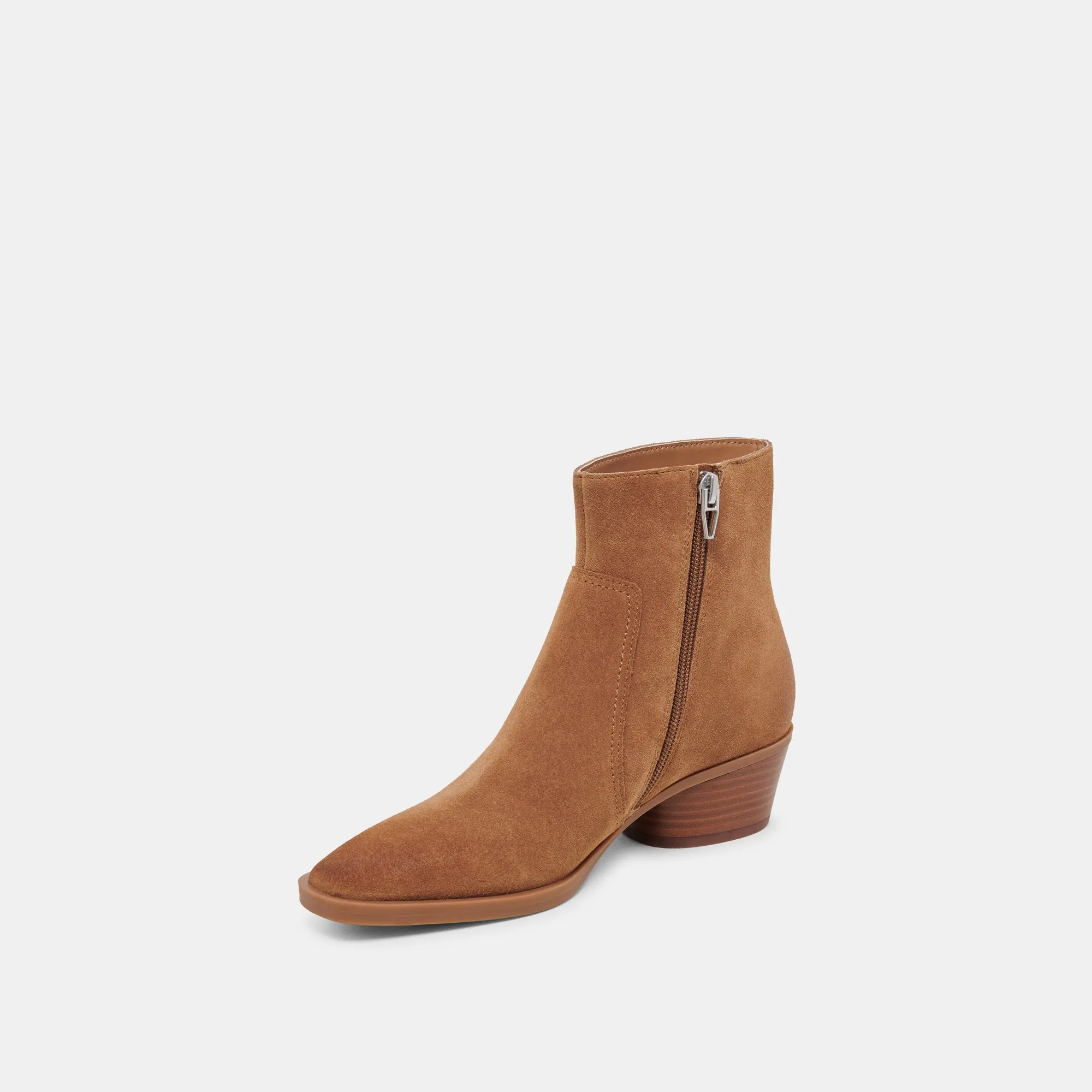 FAHARI H2O WIDE BOOTIES BROWN SUEDE