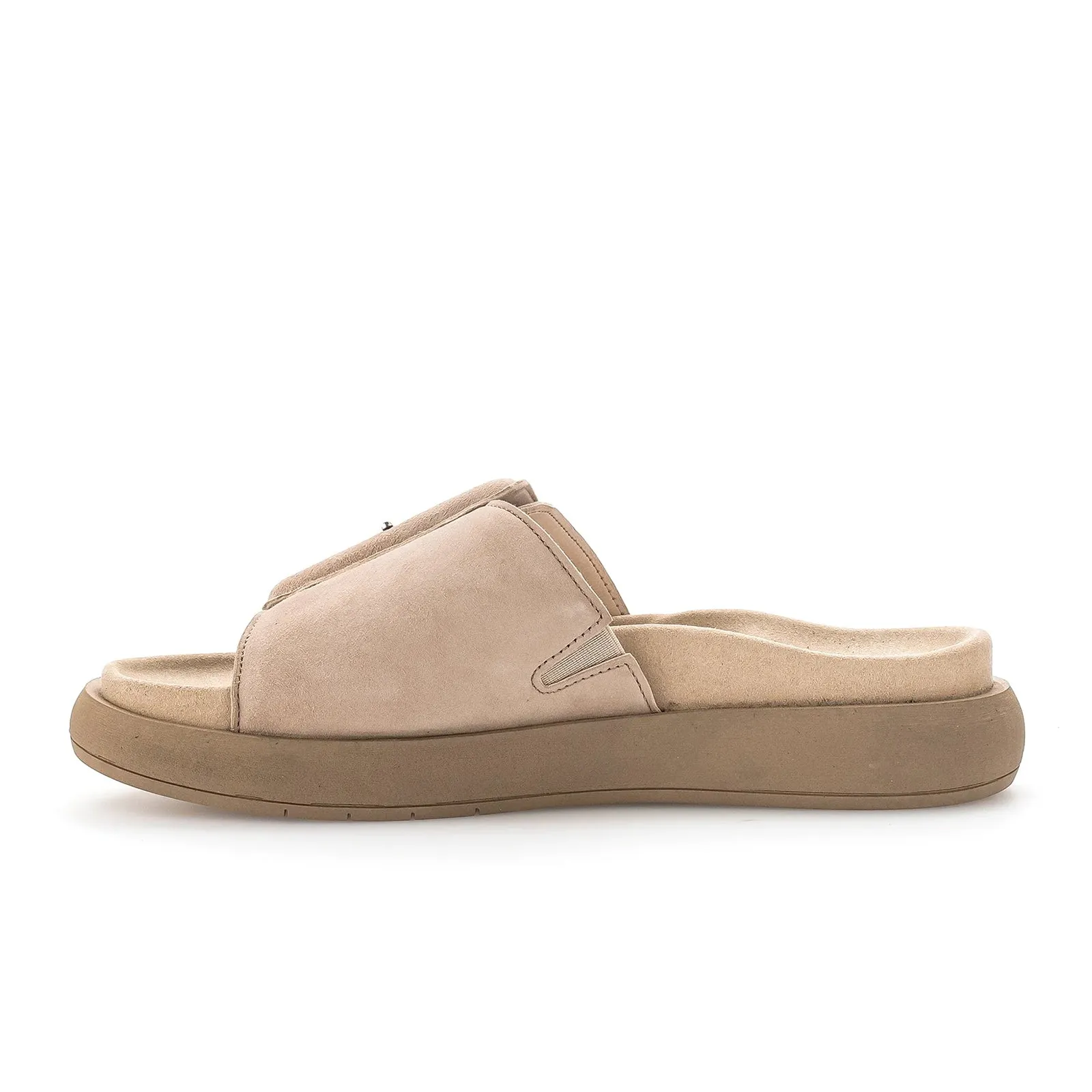 Gabor 43751-12 Slide Sandal (Women) - Desert Samtchevreau