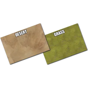 Gaming Mat - Grassland/Desert