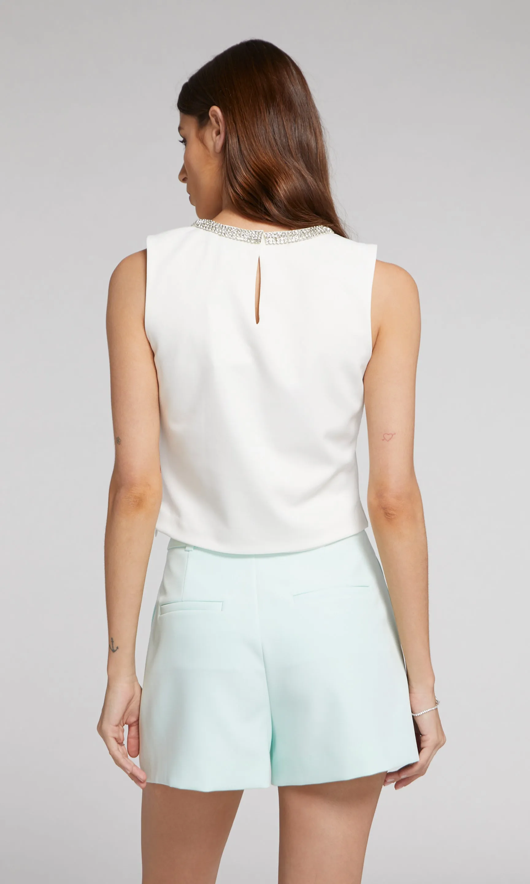 Nia Crepe Top