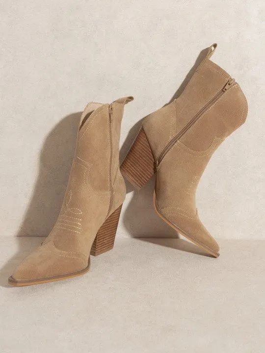 OASIS SOCIETY Ariella  | Country Charm Western Short Booties