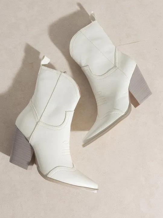 OASIS SOCIETY Ariella  | Country Charm Western Short Booties