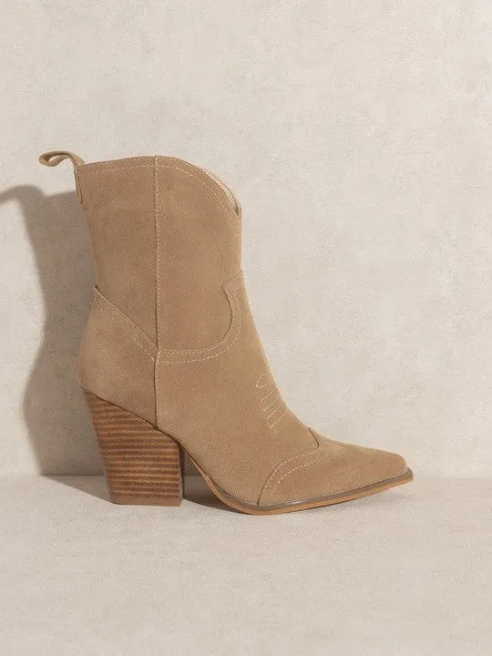 OASIS SOCIETY Ariella  | Country Charm Western Short Booties