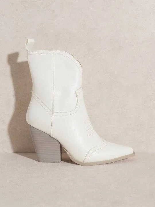 OASIS SOCIETY Ariella  | Country Charm Western Short Booties