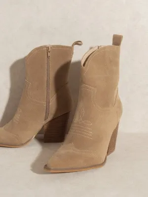 OASIS SOCIETY Ariella  | Country Charm Western Short Booties