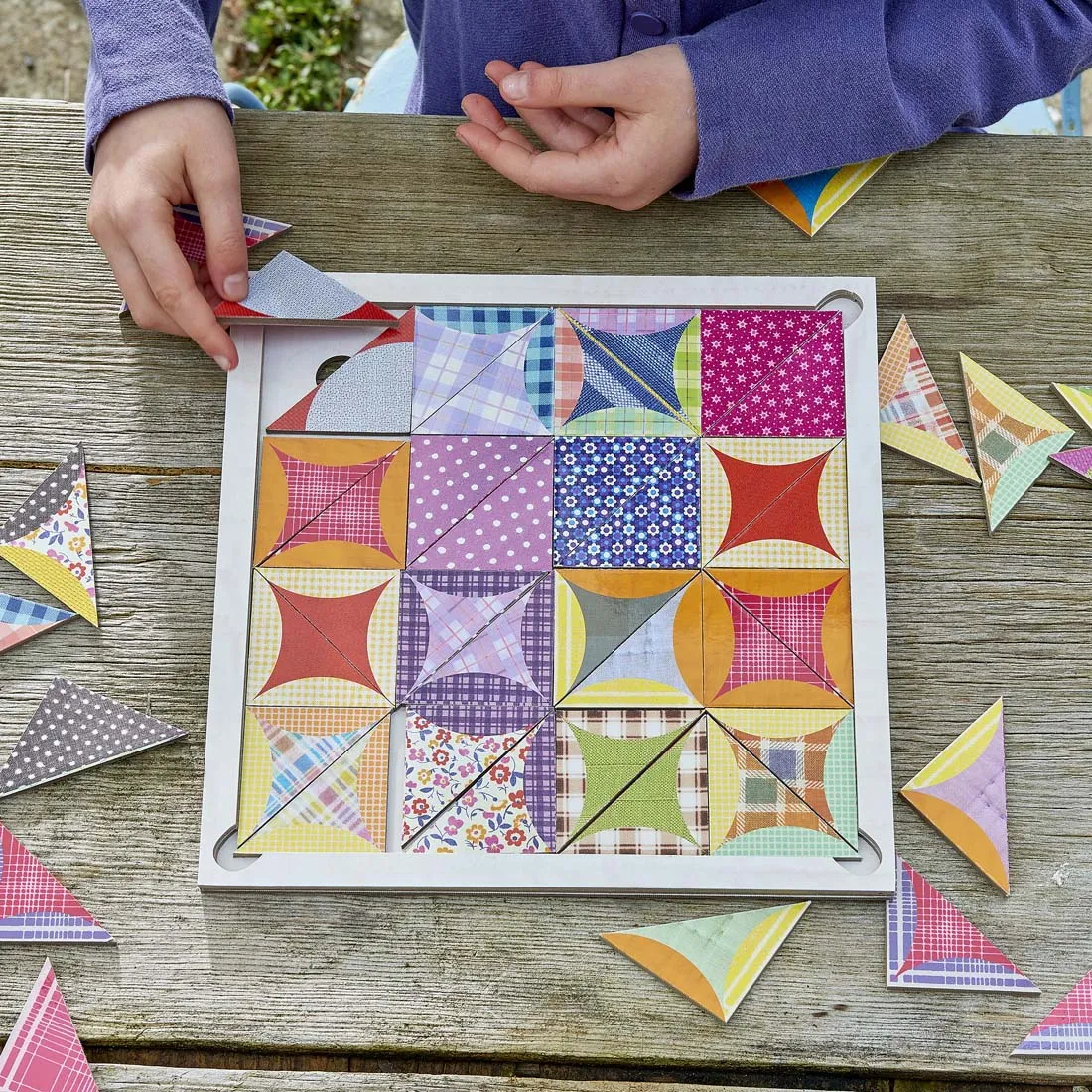 Patchwork Pattern Tiles