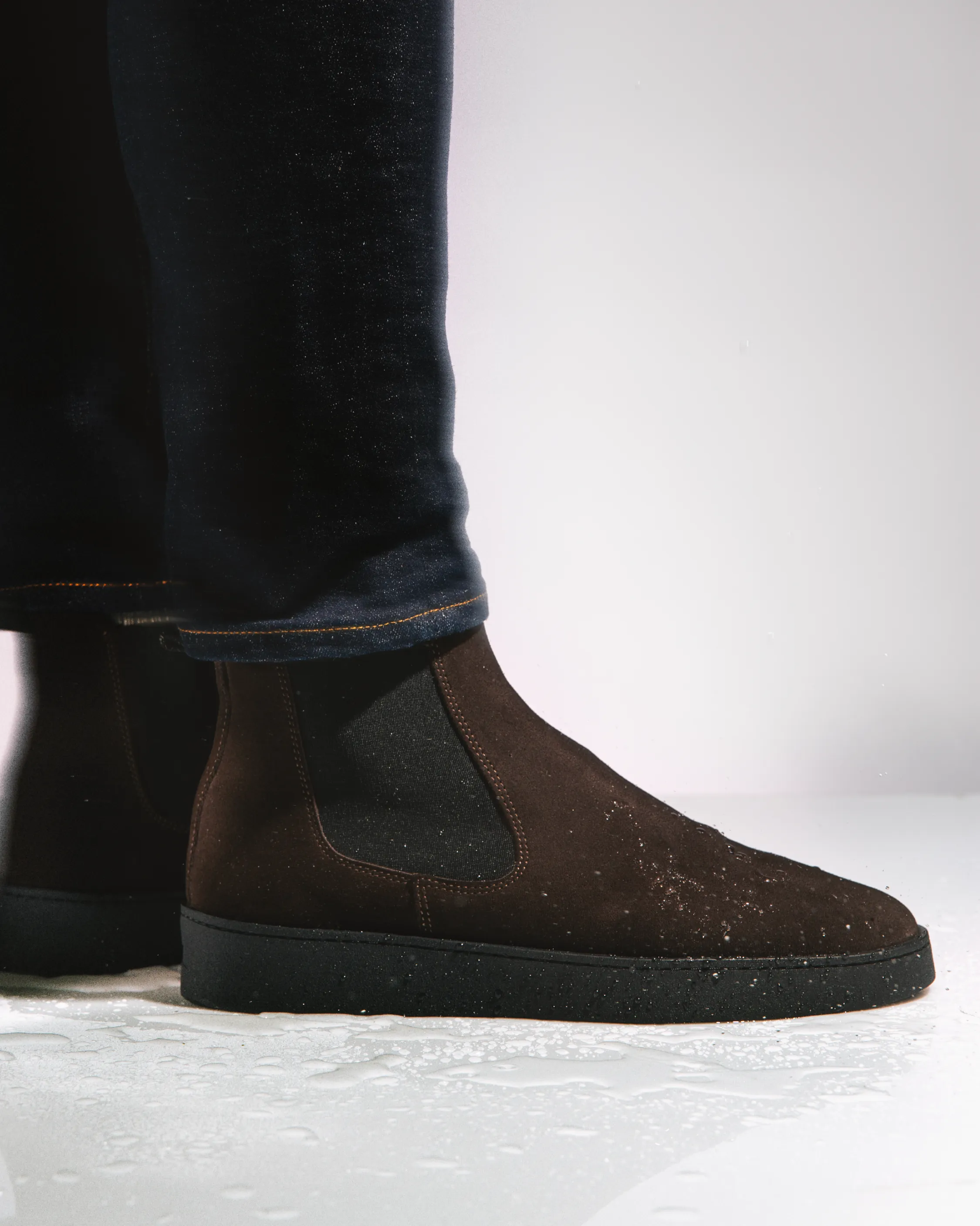 Rain Boot Ebony Brown (Water-resistant)