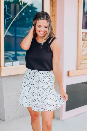 Sensational Strappy Tank - Black