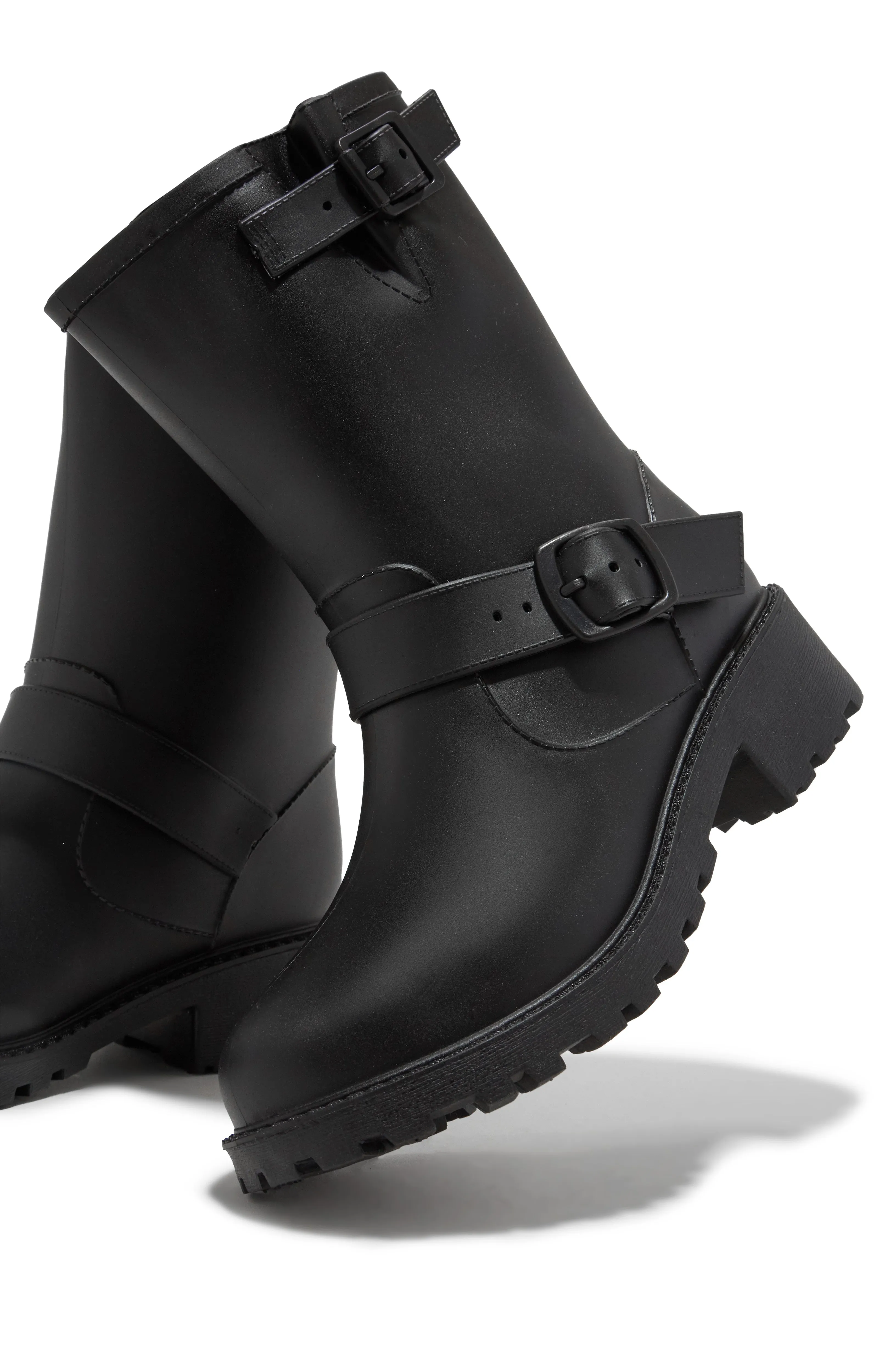 Stormy Water Resistant Rain Boots - Black