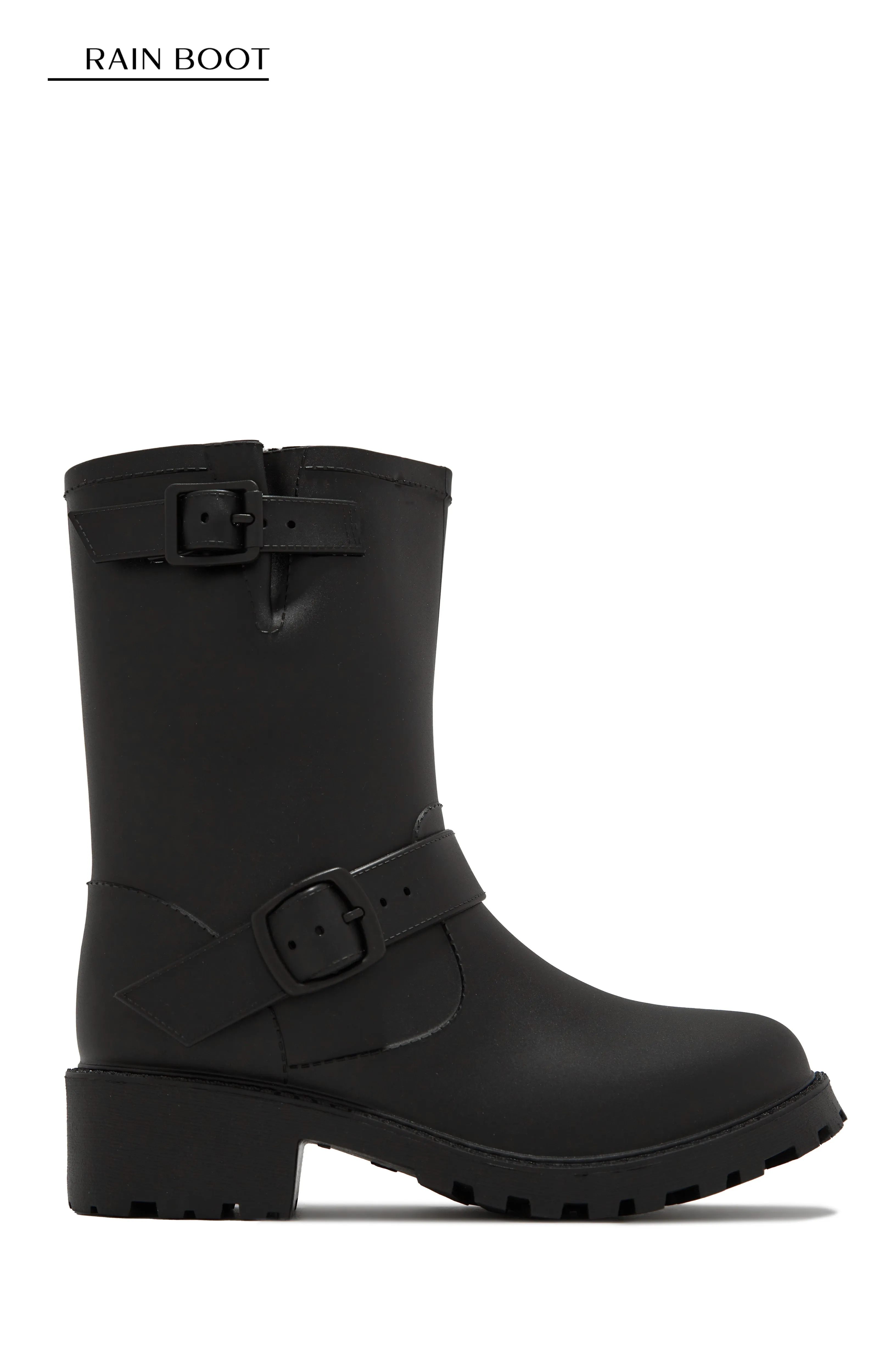 Stormy Water Resistant Rain Boots - Black