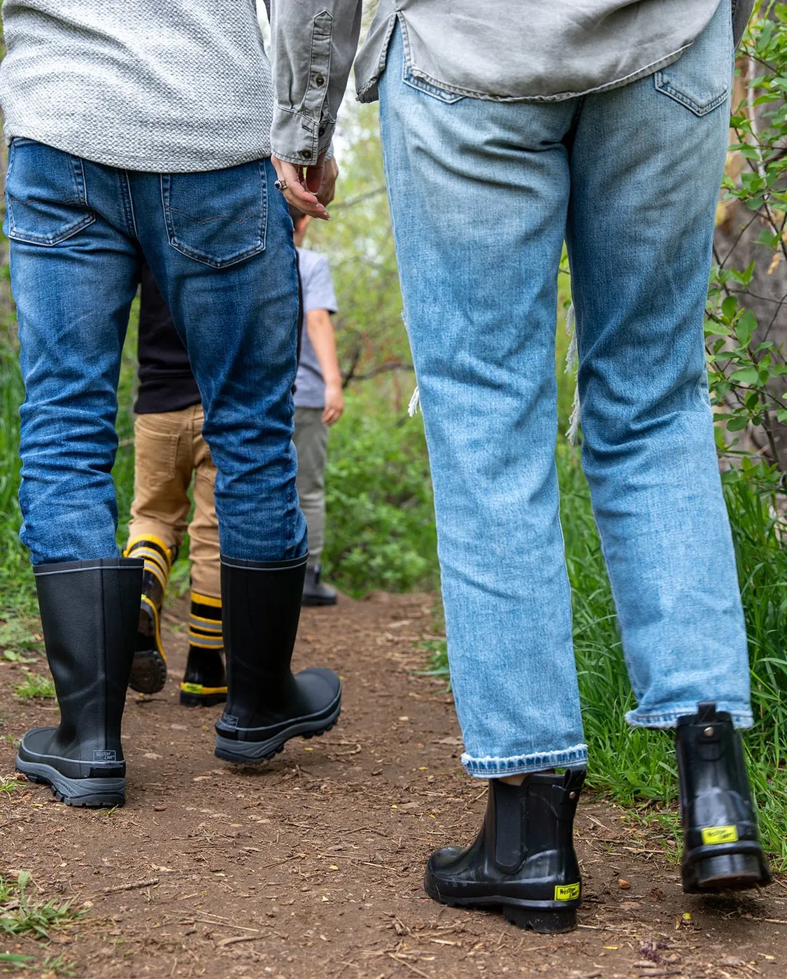Women's Classic Chelsea Rain Boot - Black