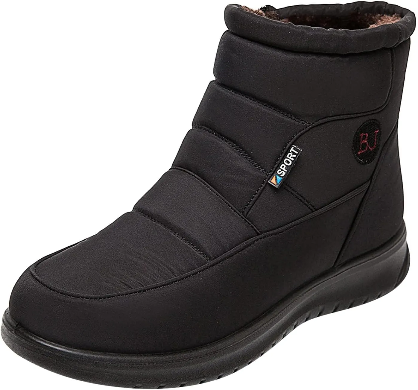 ZBYY Womens Warm Fur Lined Winter Snow Boots Waterproof Ankle Boots Outdoor Booties Comfortable Shoes for Women